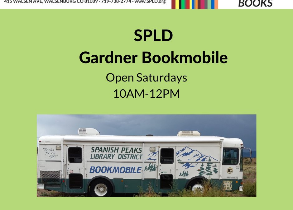 Gardner Bookmobile is OPEN